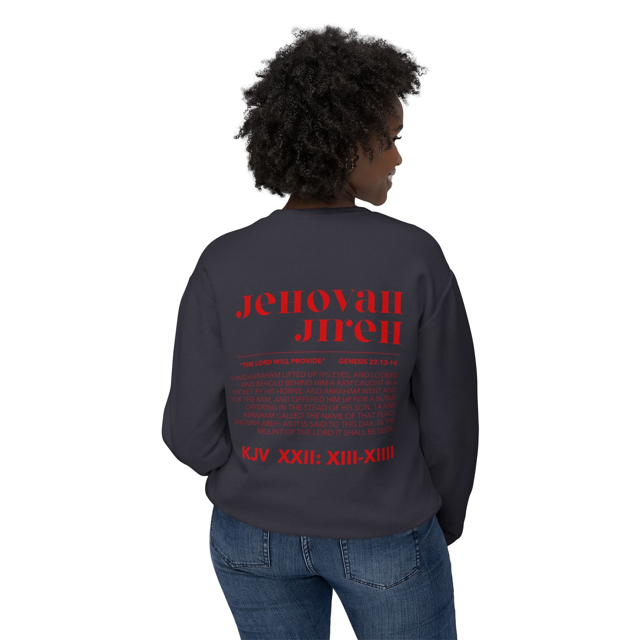 JIREH Lightweight Crewneck Sweatshirt