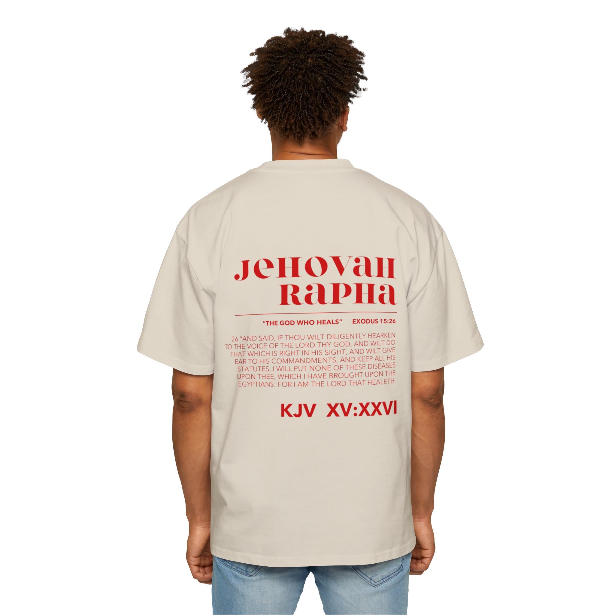 Jehovah RAPHA Heavy Oversized Tee