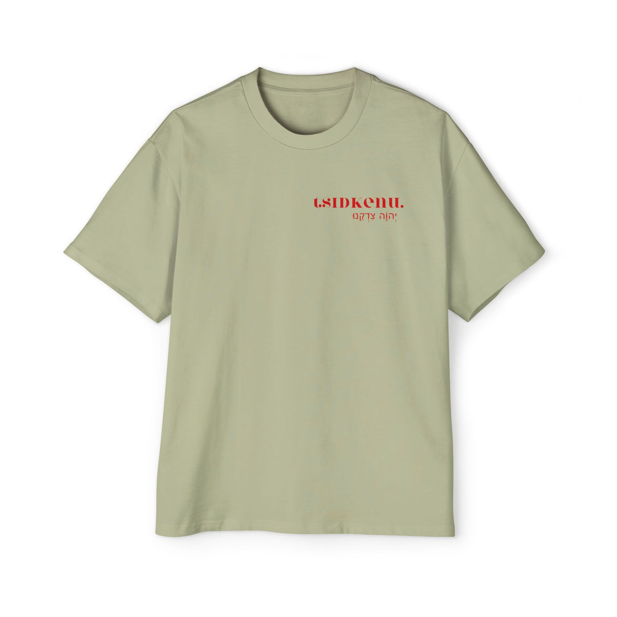 TSIDKENU Heavy Oversized Tee