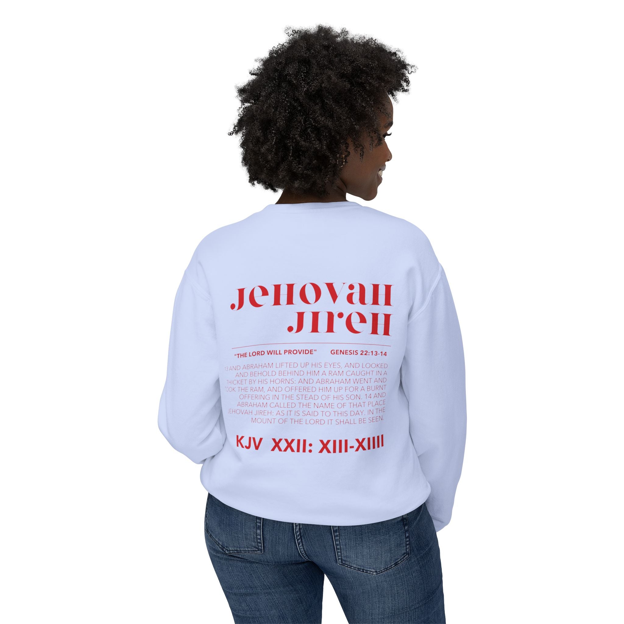 JIREH Lightweight Crewneck Sweatshirt