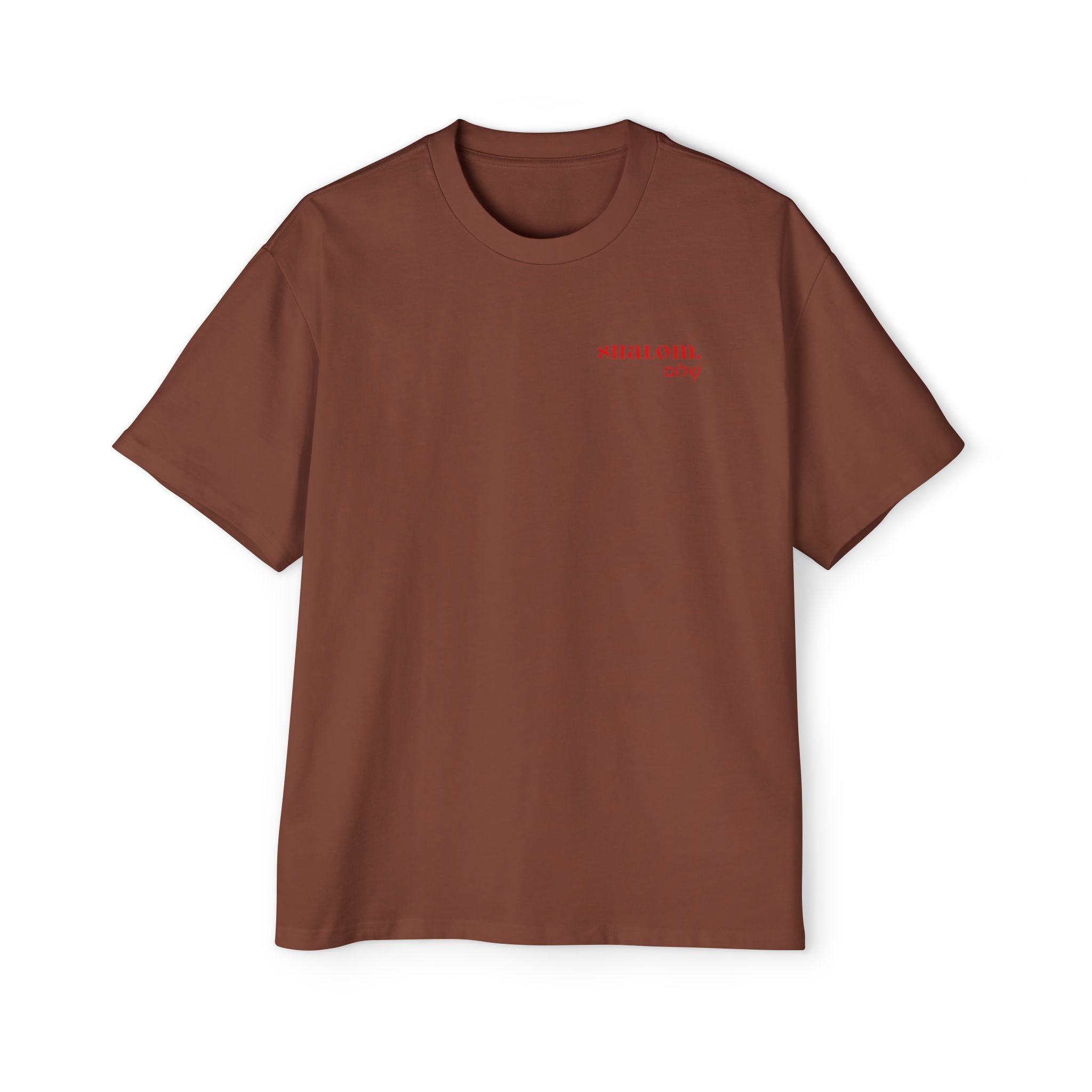 SHALOM Heavy Oversized Tee