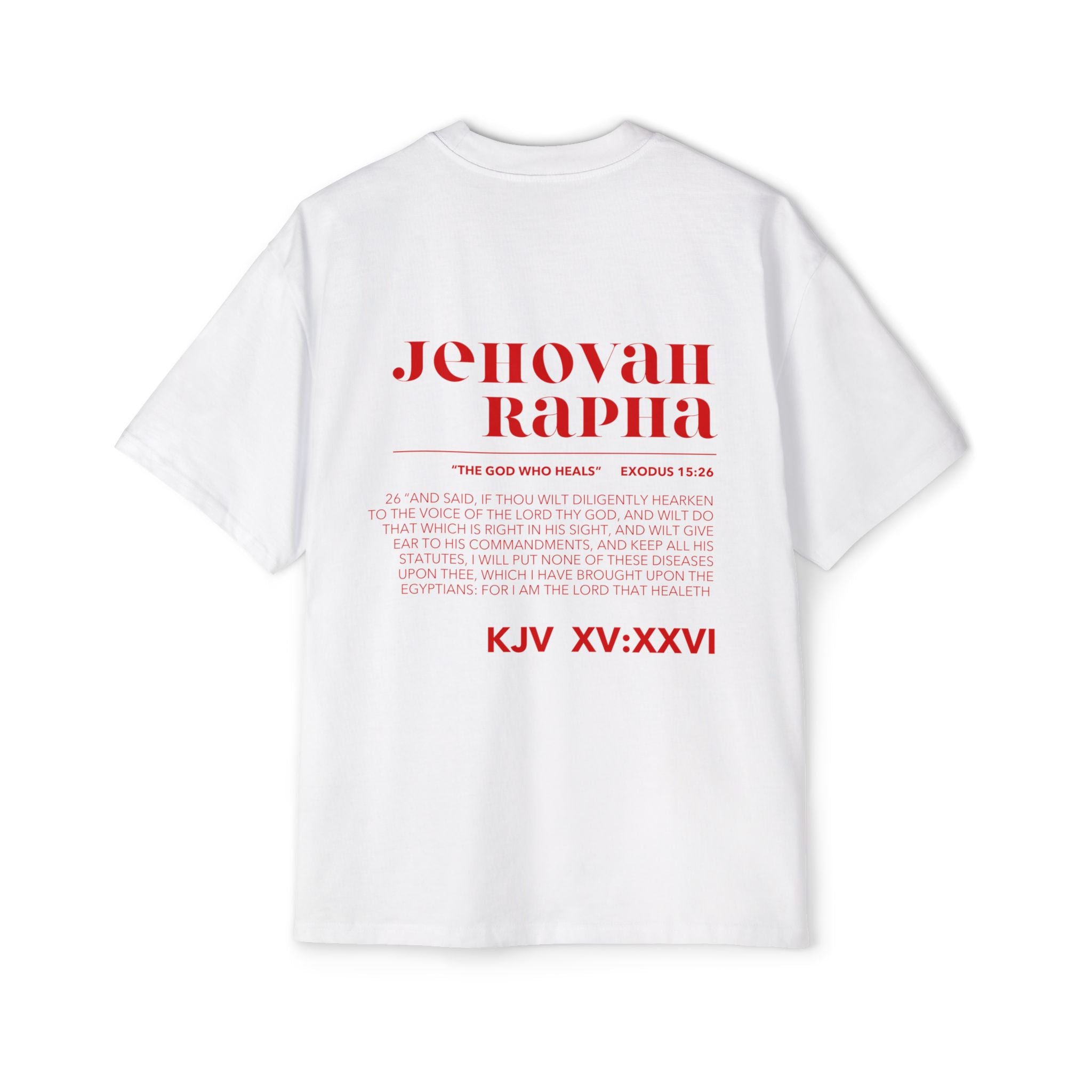 Jehovah RAPHA Heavy Oversized Tee