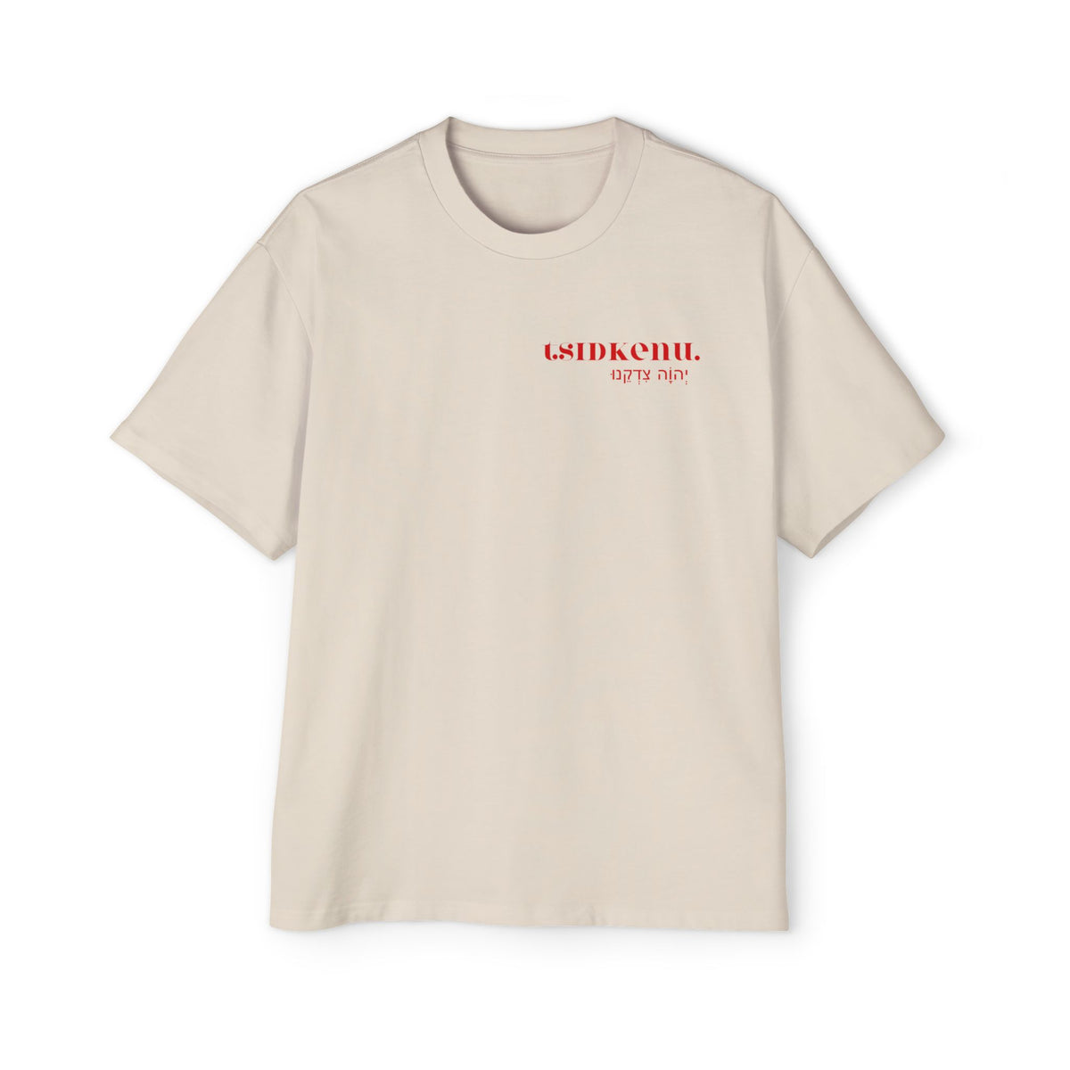 TSIDKENU Heavy Oversized Tee