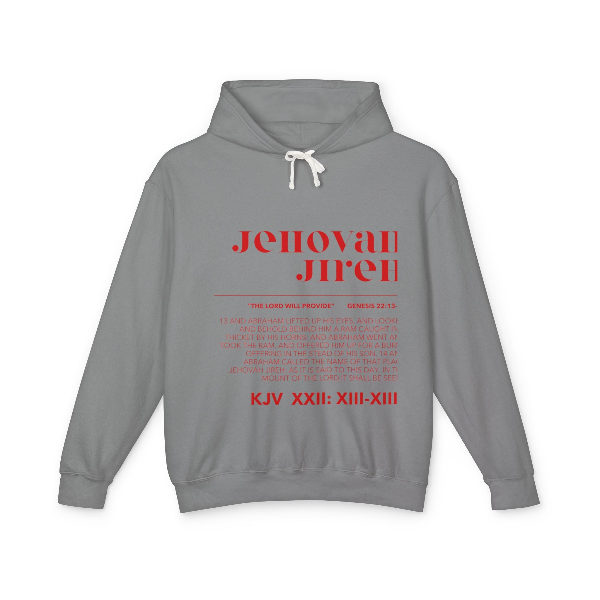 JIREH Lightweight Hooded Sweatshirt