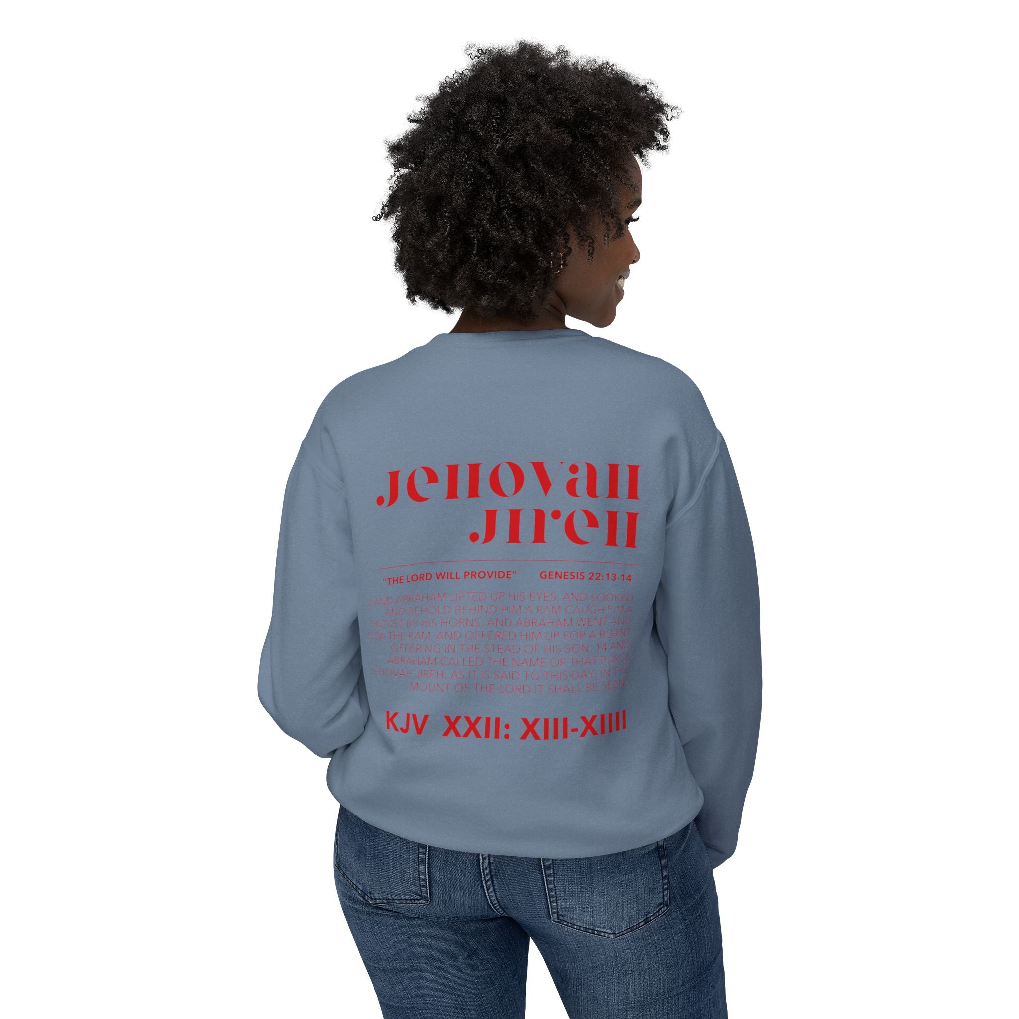 JIREH Lightweight Crewneck Sweatshirt