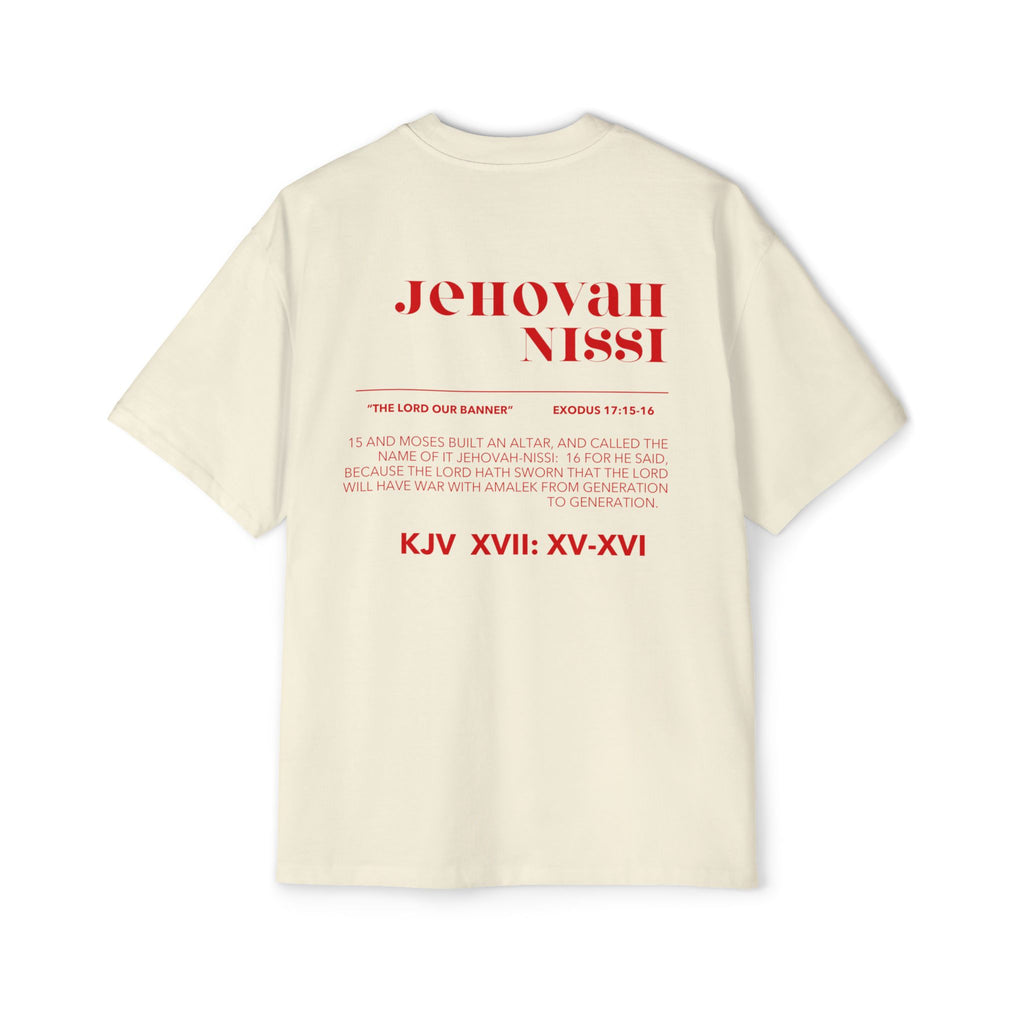 Jehovah Nissi Heavy Oversized Tee