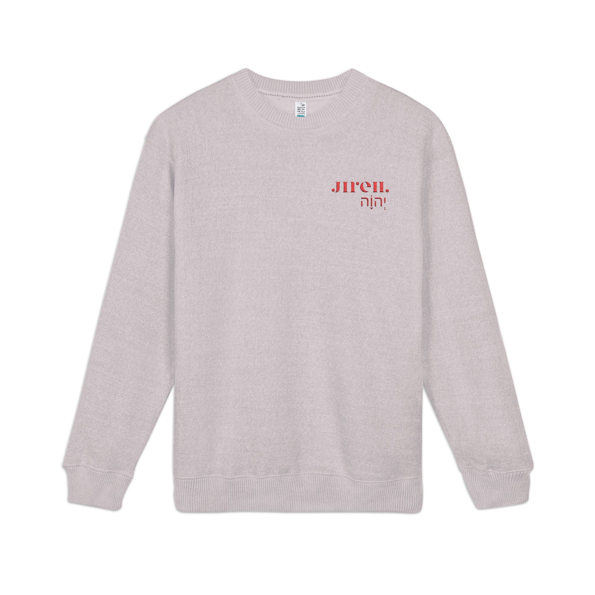 JIREH Unisex Nantucket Crewneck Sweatshirt (Embroidery)