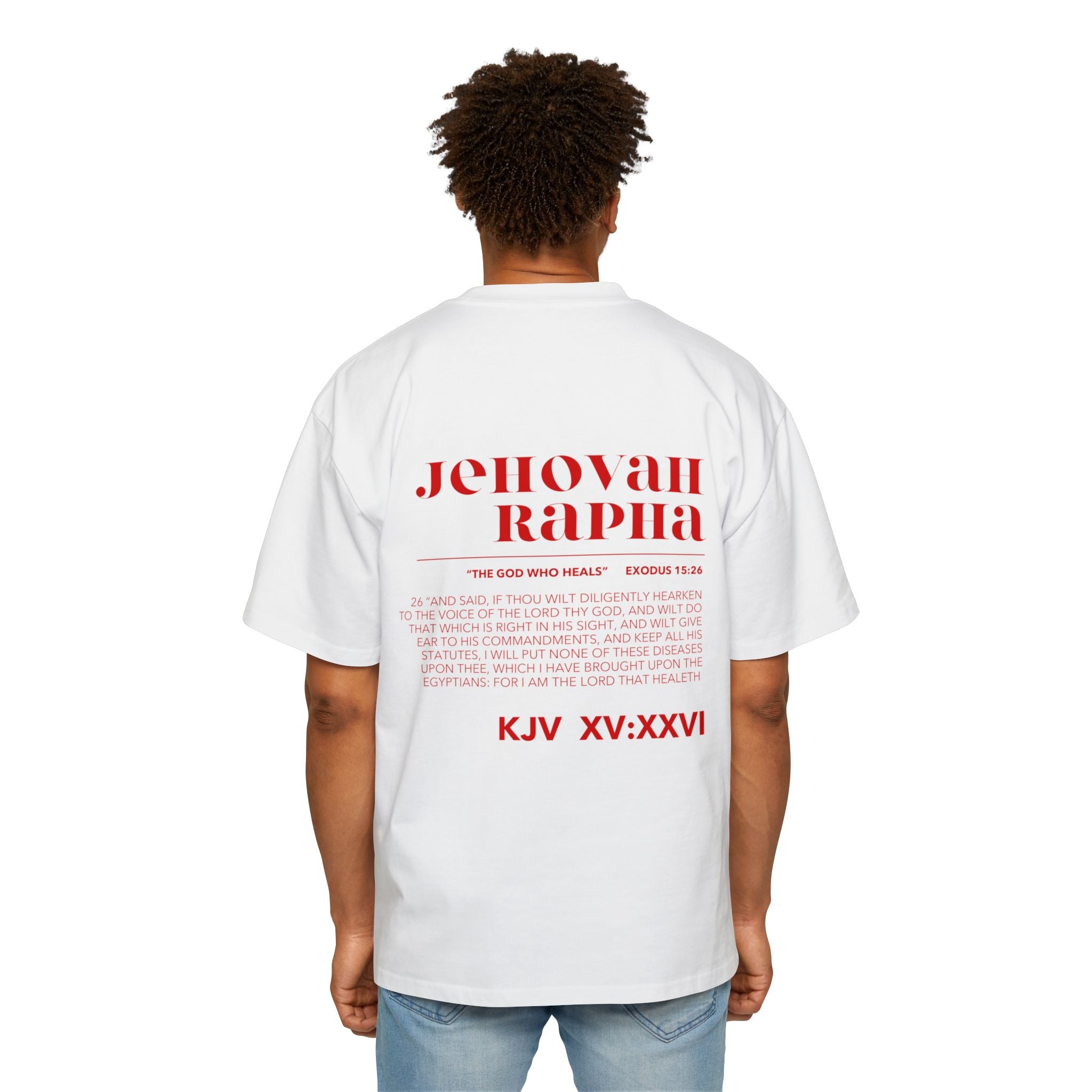 Jehovah RAPHA Heavy Oversized Tee