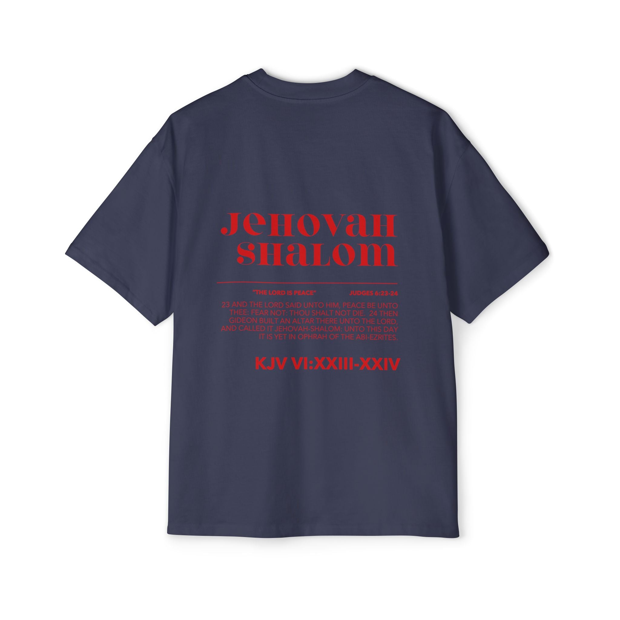 SHALOM Heavy Oversized Tee