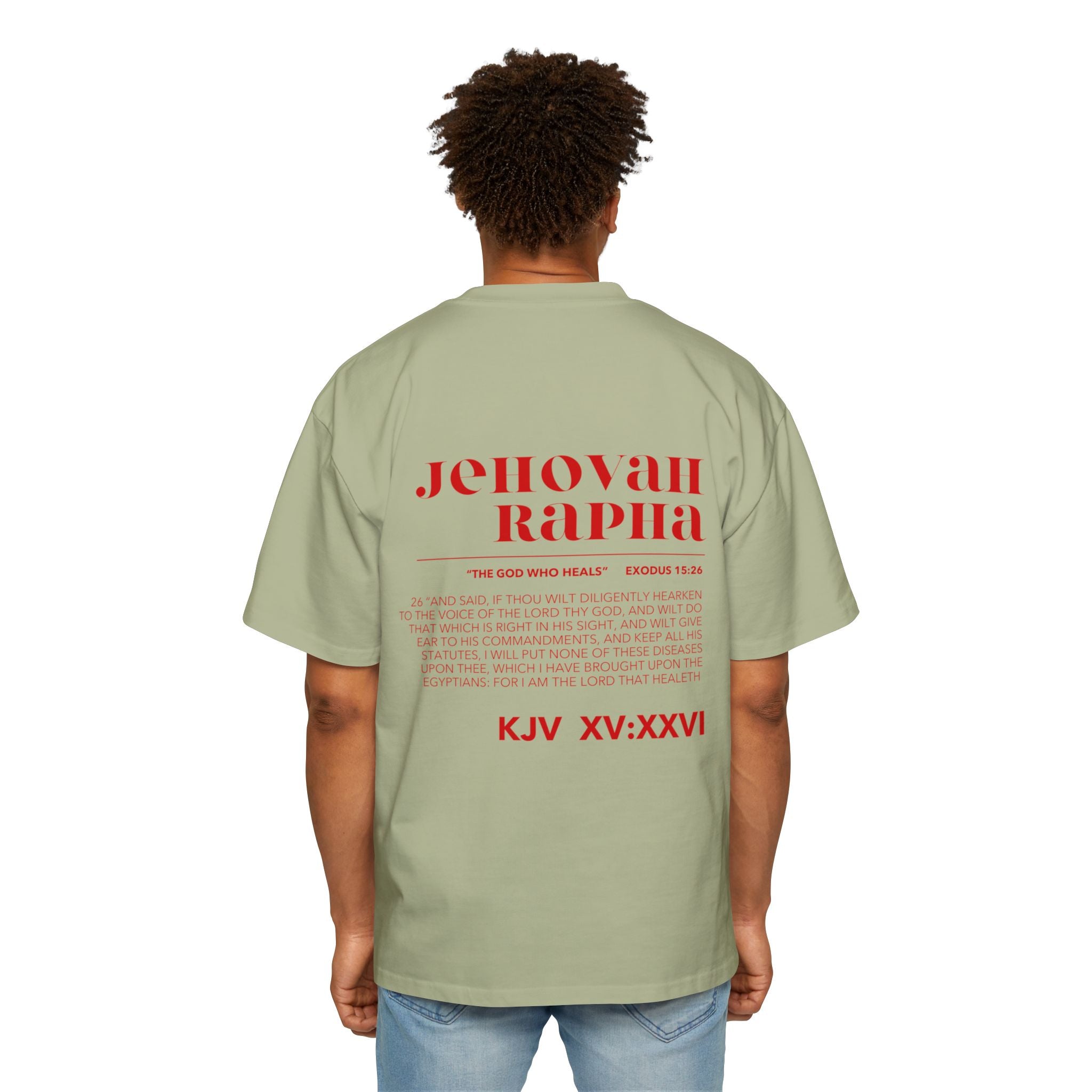 Jehovah RAPHA Heavy Oversized Tee