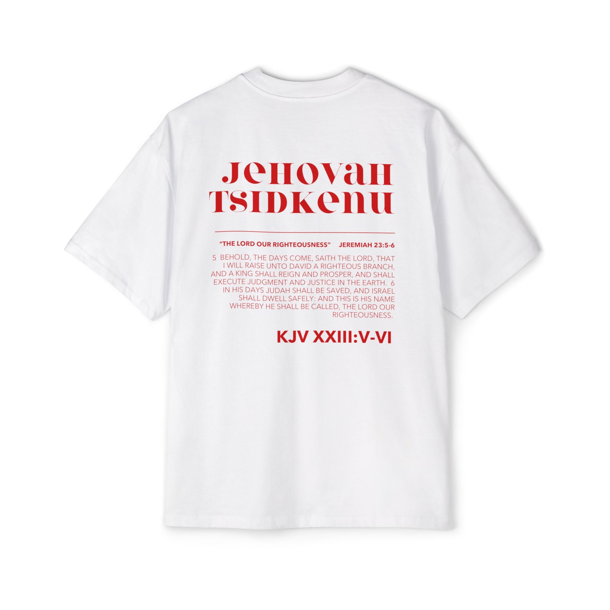 TSIDKENU Heavy Oversized Tee