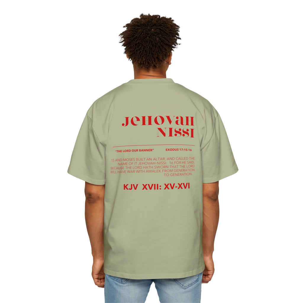 Jehovah Nissi Heavy Oversized Tee