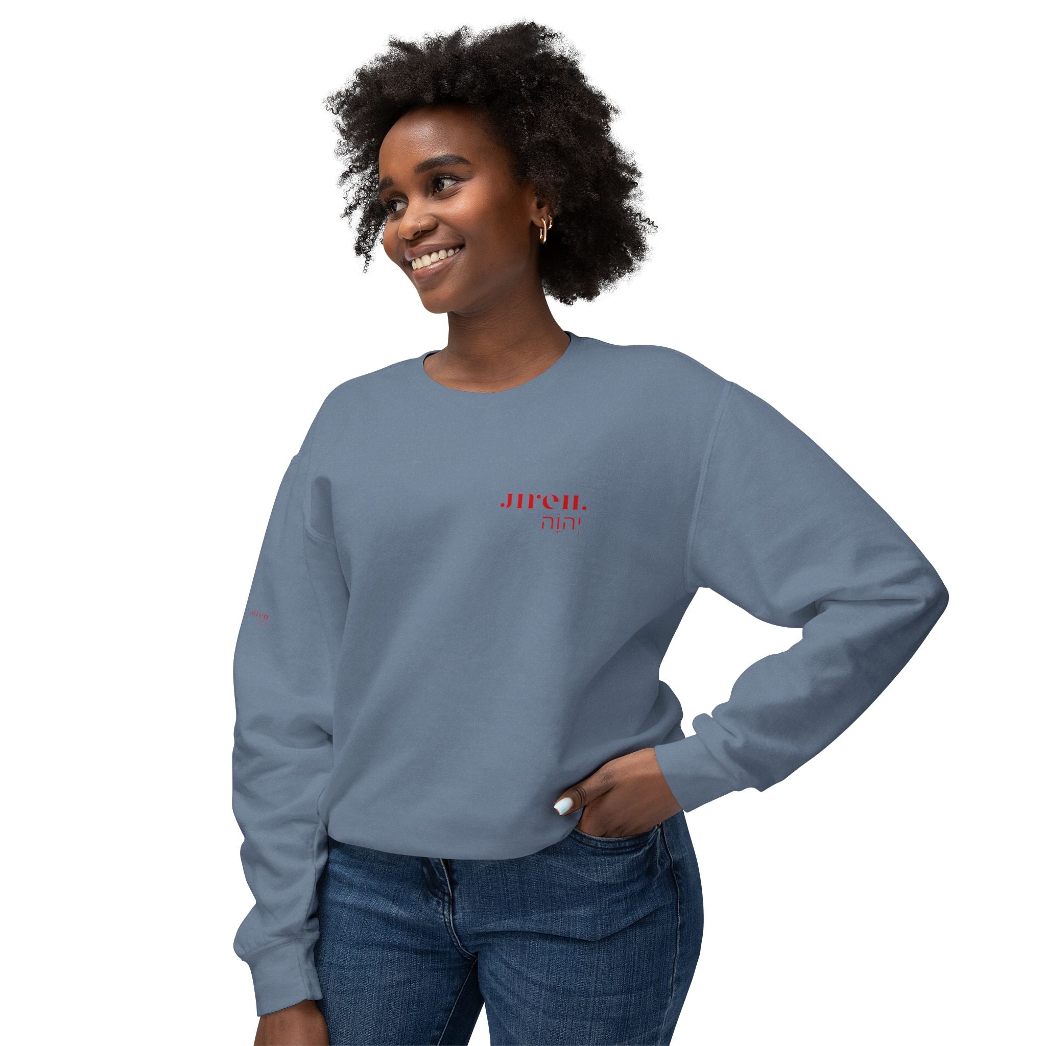 JIREH Lightweight Crewneck Sweatshirt