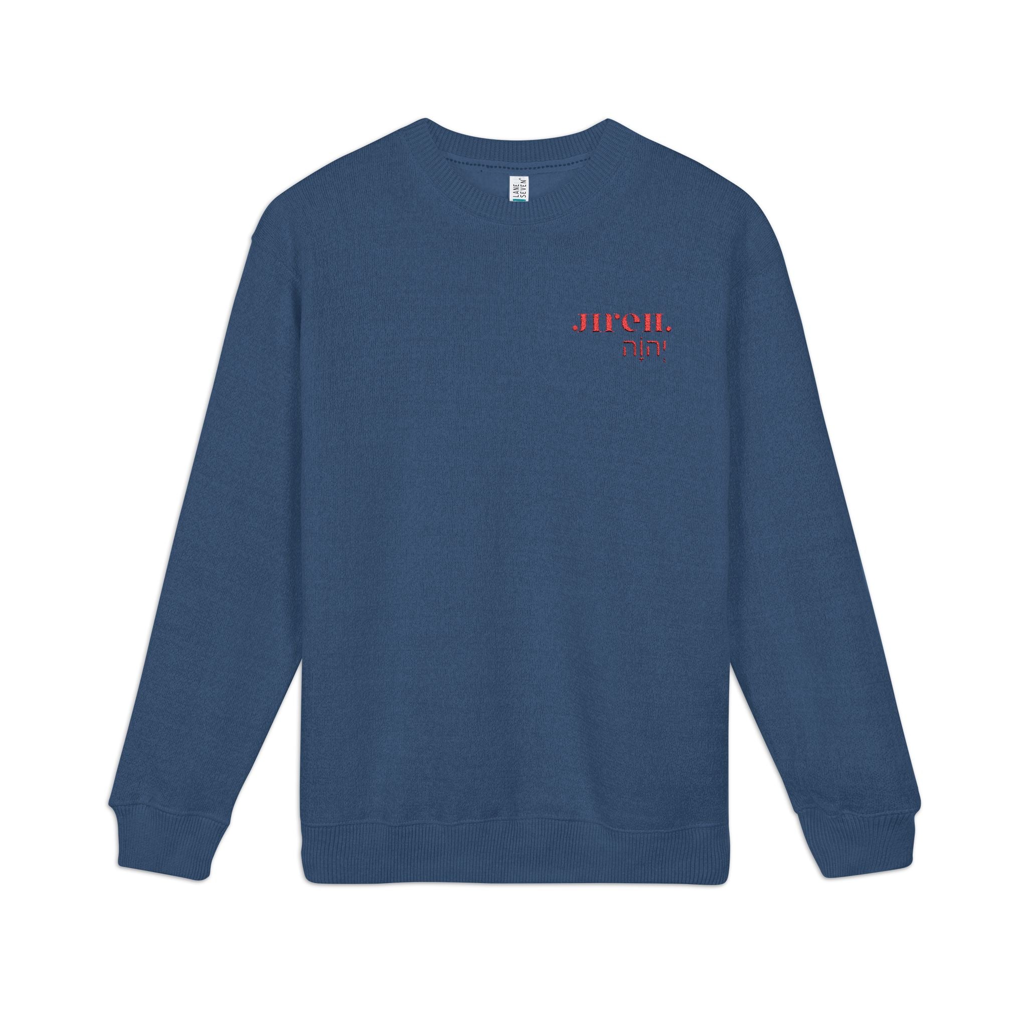 JIREH Unisex Nantucket Crewneck Sweatshirt (Embroidery)