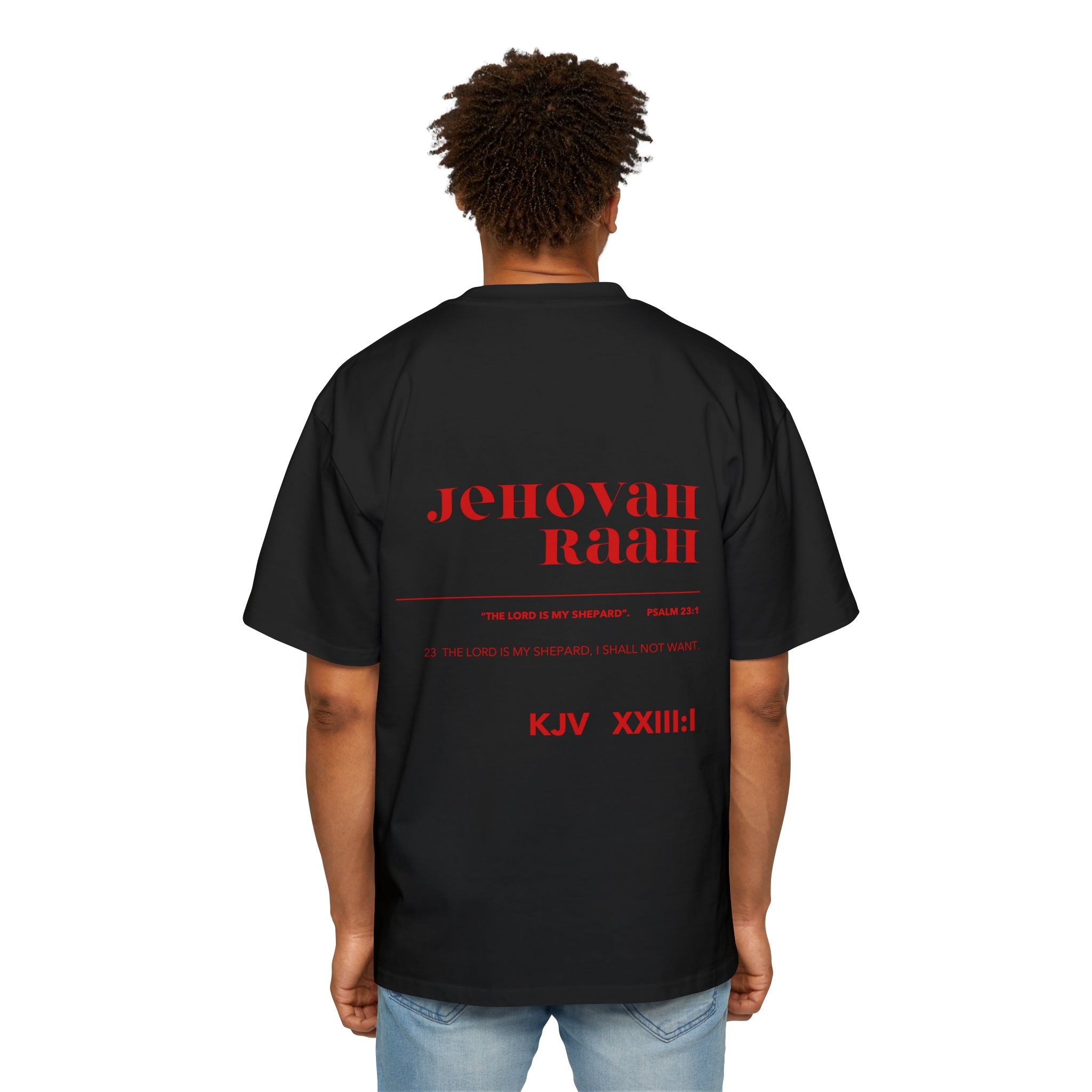 Jehovah RAAH Heavy Oversized Tee