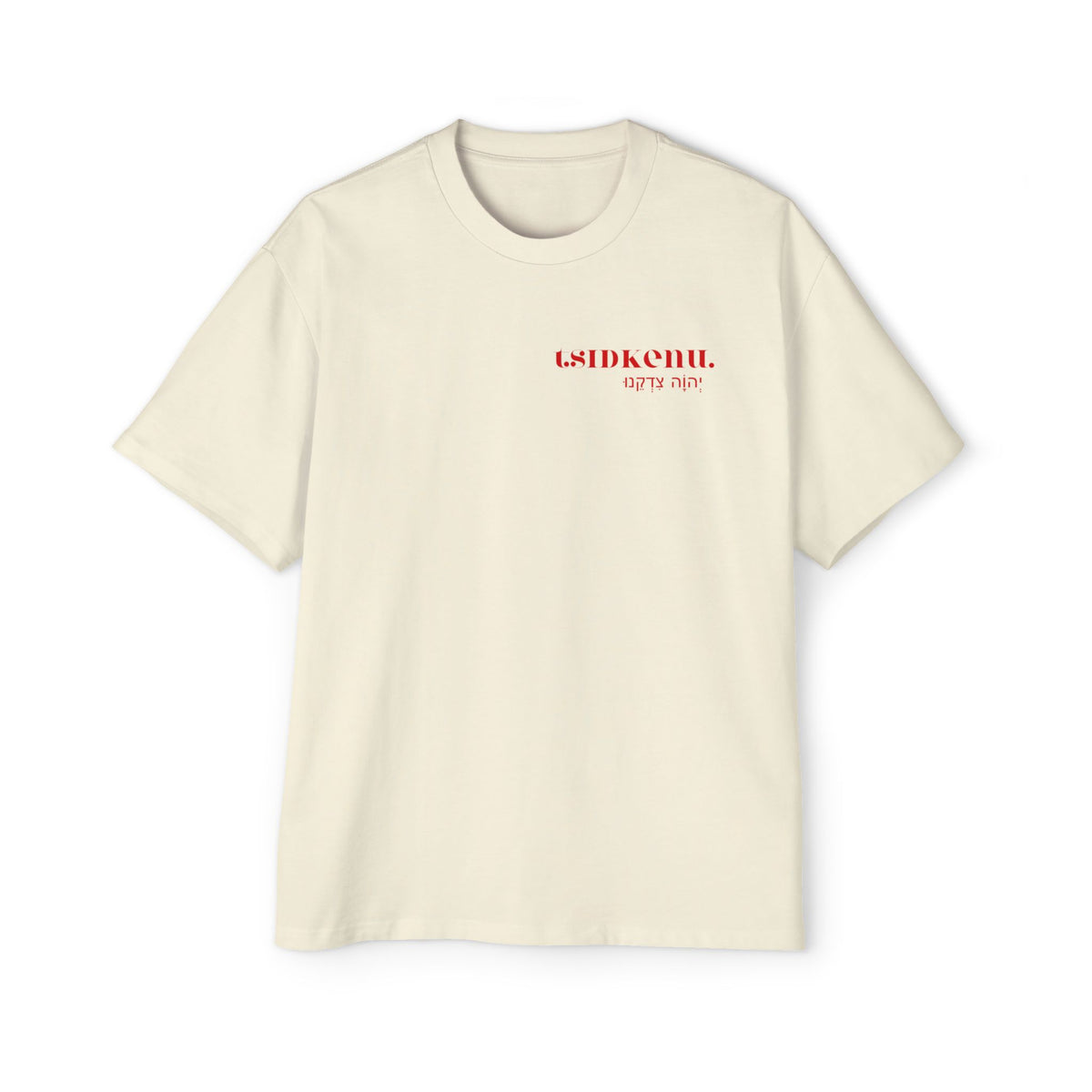 TSIDKENU Heavy Oversized Tee