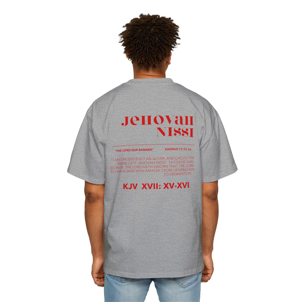 Jehovah Nissi Heavy Oversized Tee