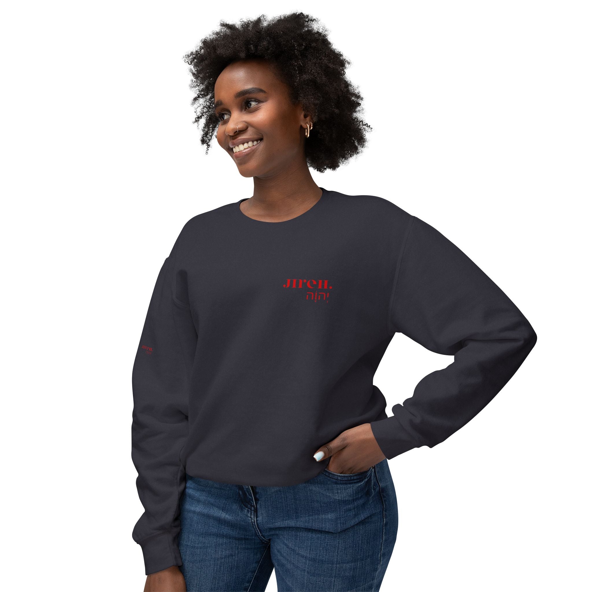JIREH Lightweight Crewneck Sweatshirt