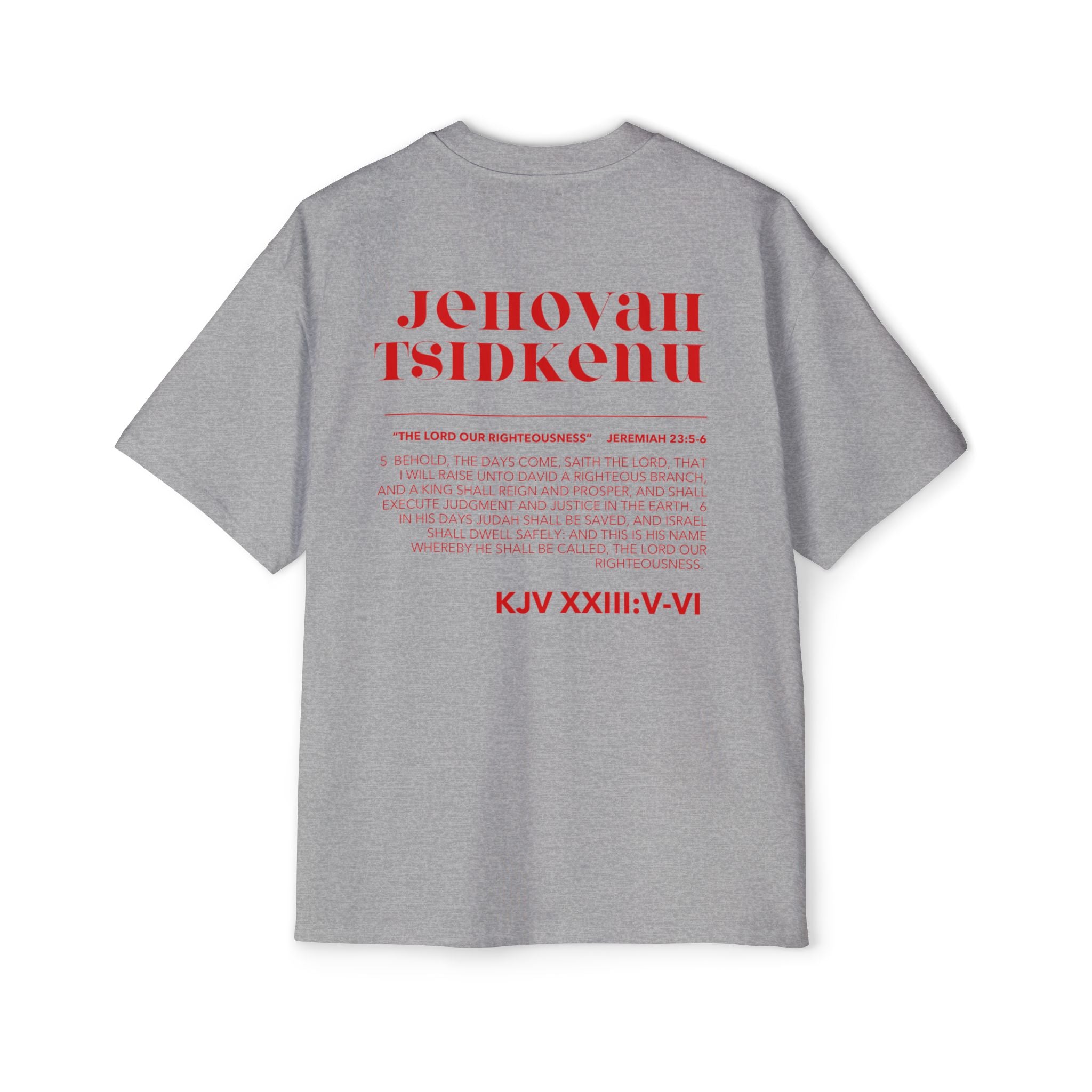 TSIDKENU Heavy Oversized Tee