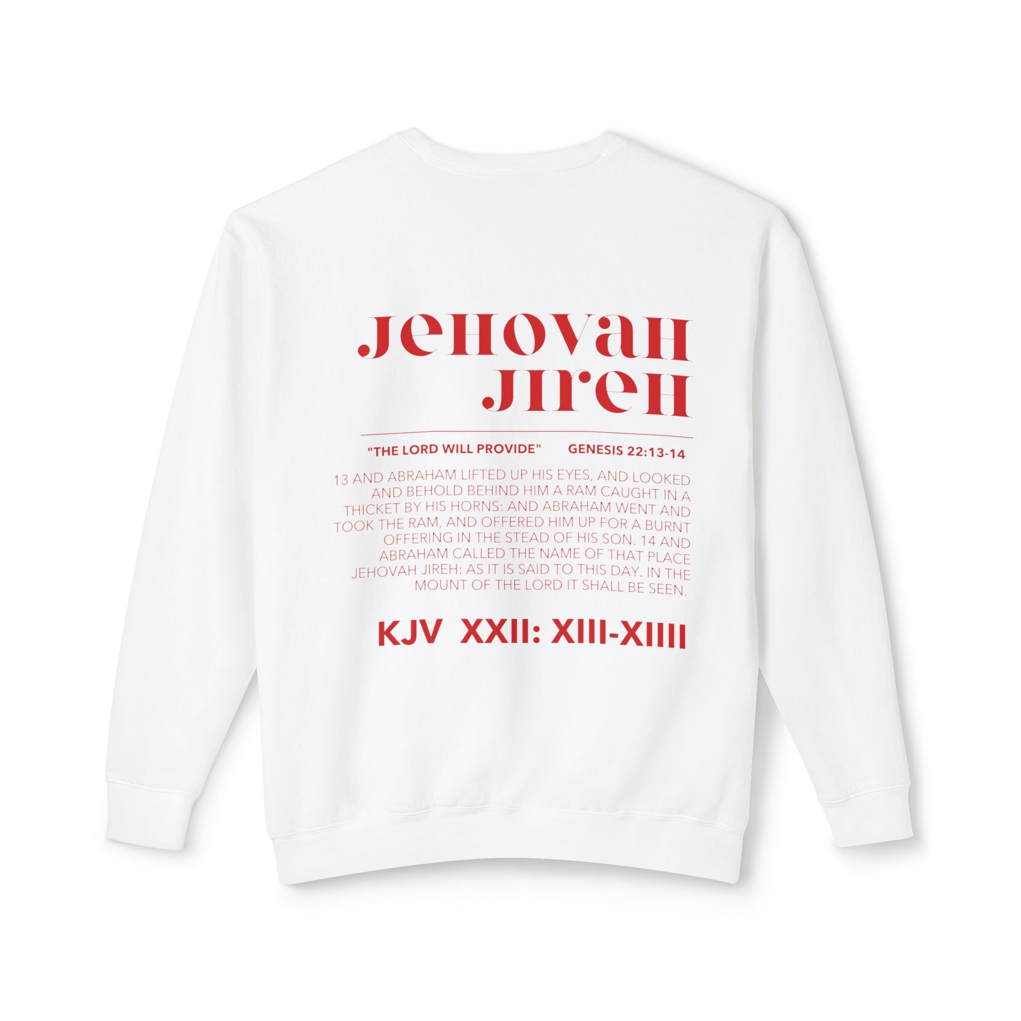 JIREH Lightweight Crewneck Sweatshirt