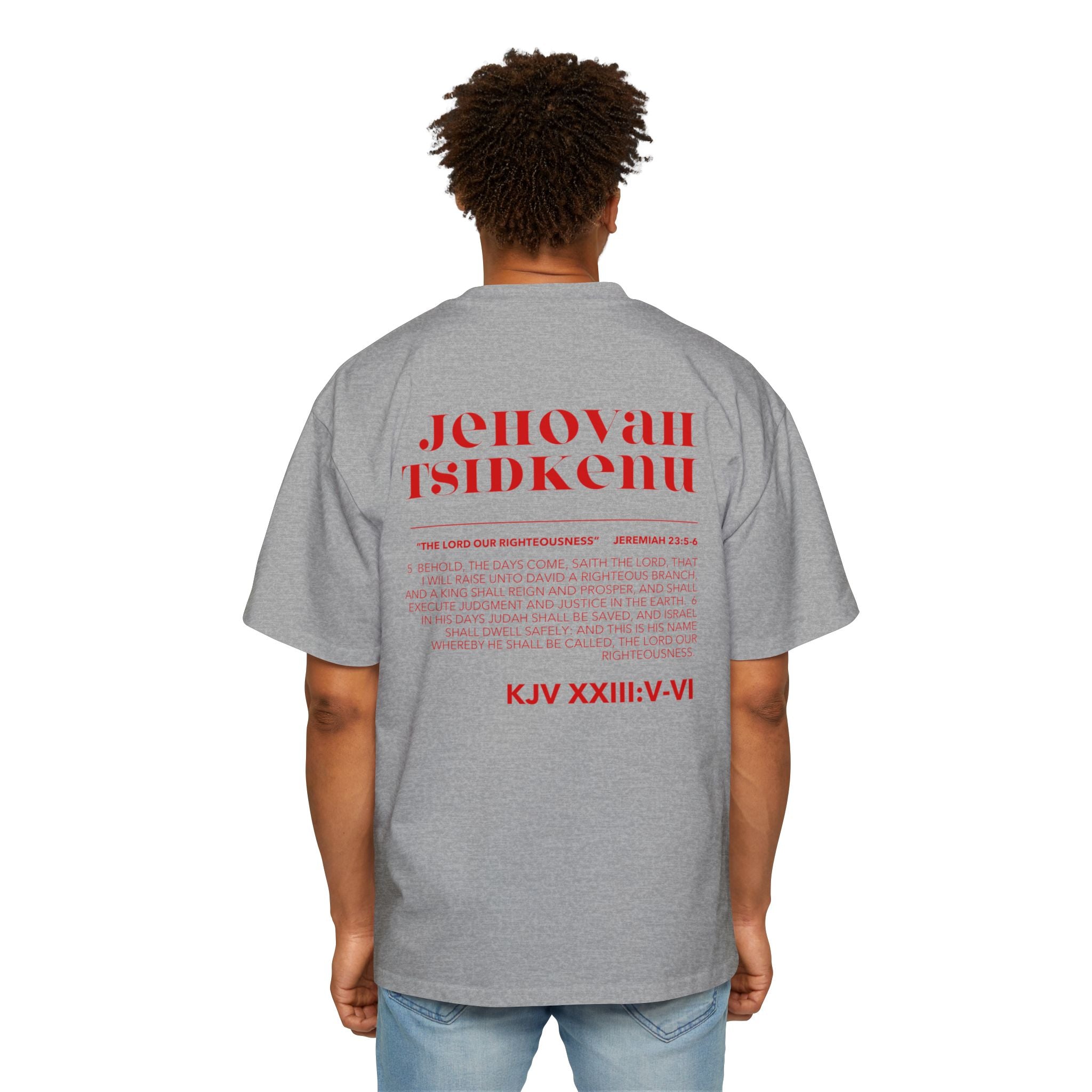 TSIDKENU Heavy Oversized Tee