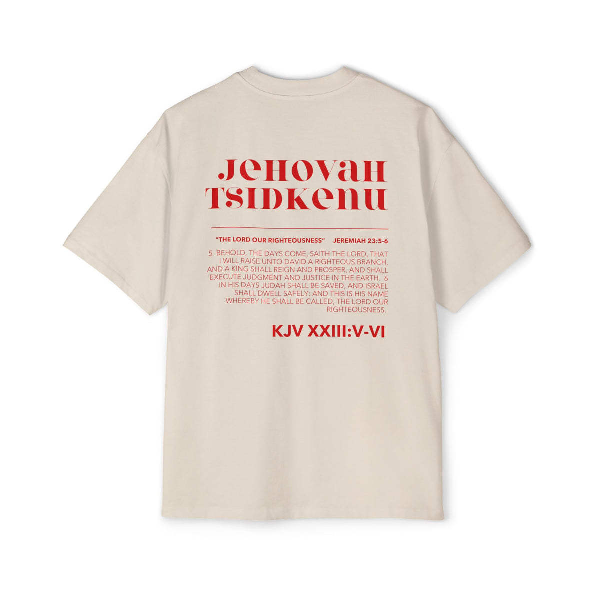 TSIDKENU Heavy Oversized Tee