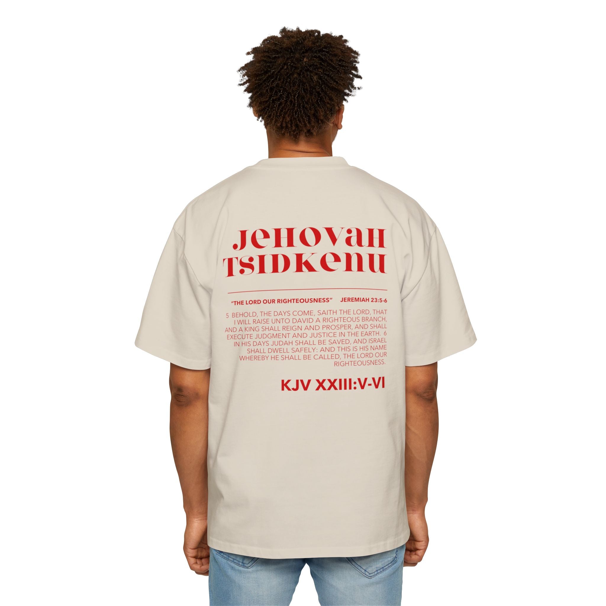 TSIDKENU Heavy Oversized Tee
