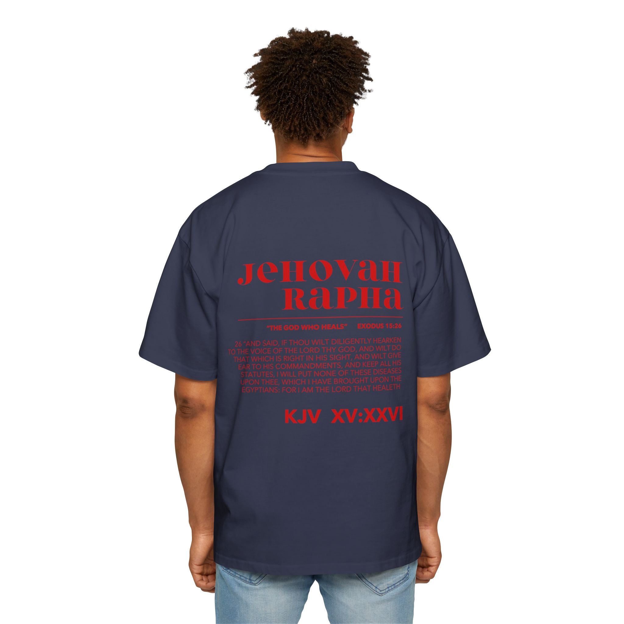 Jehovah RAPHA Heavy Oversized Tee