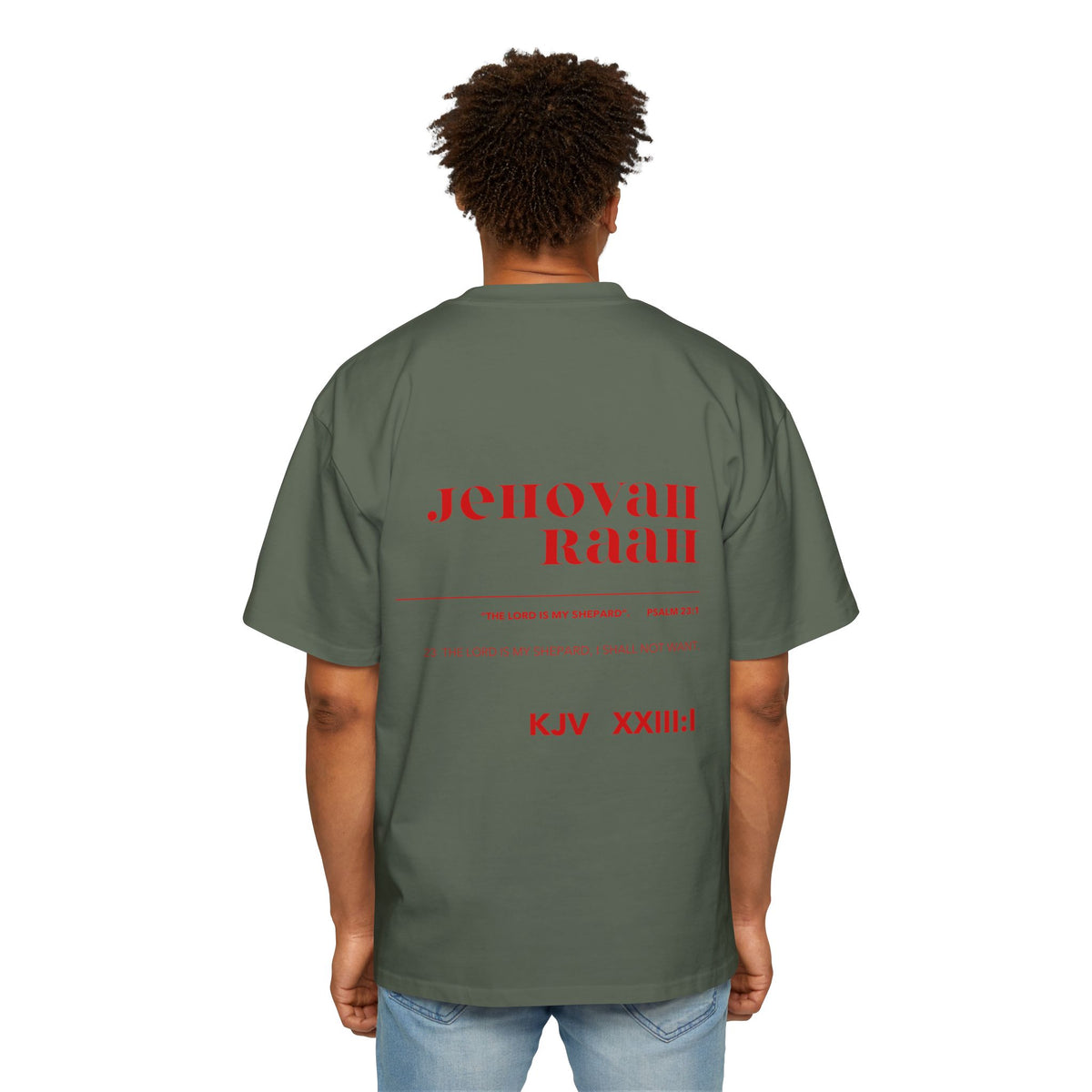 Jehovah RAAH Heavy Oversized Tee