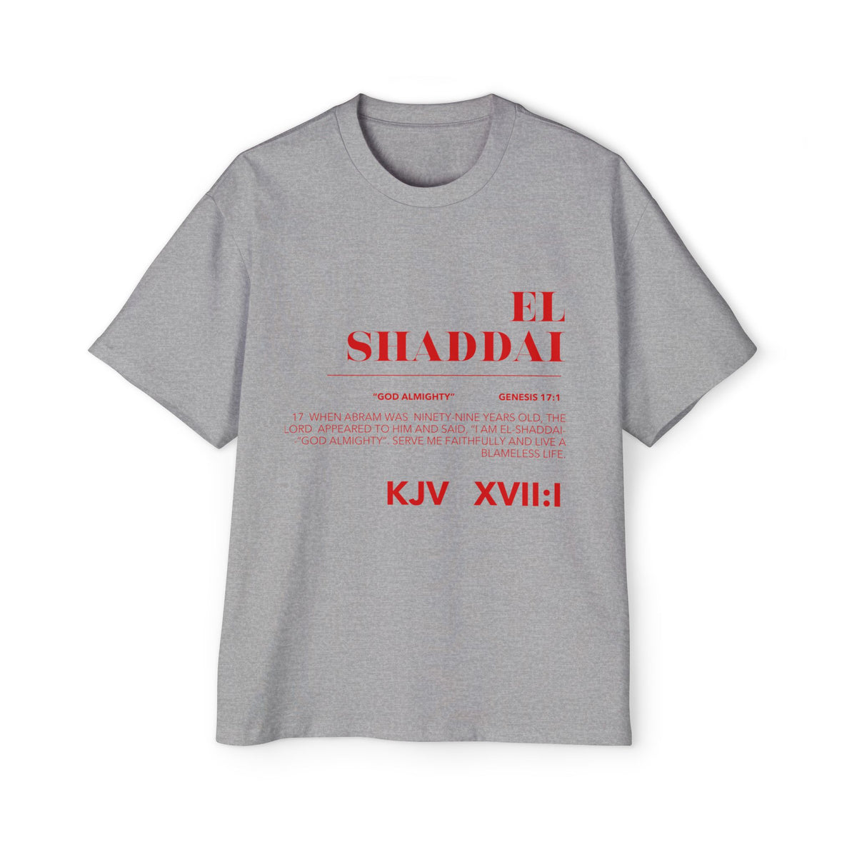 Men's Heavy Oversized Tee