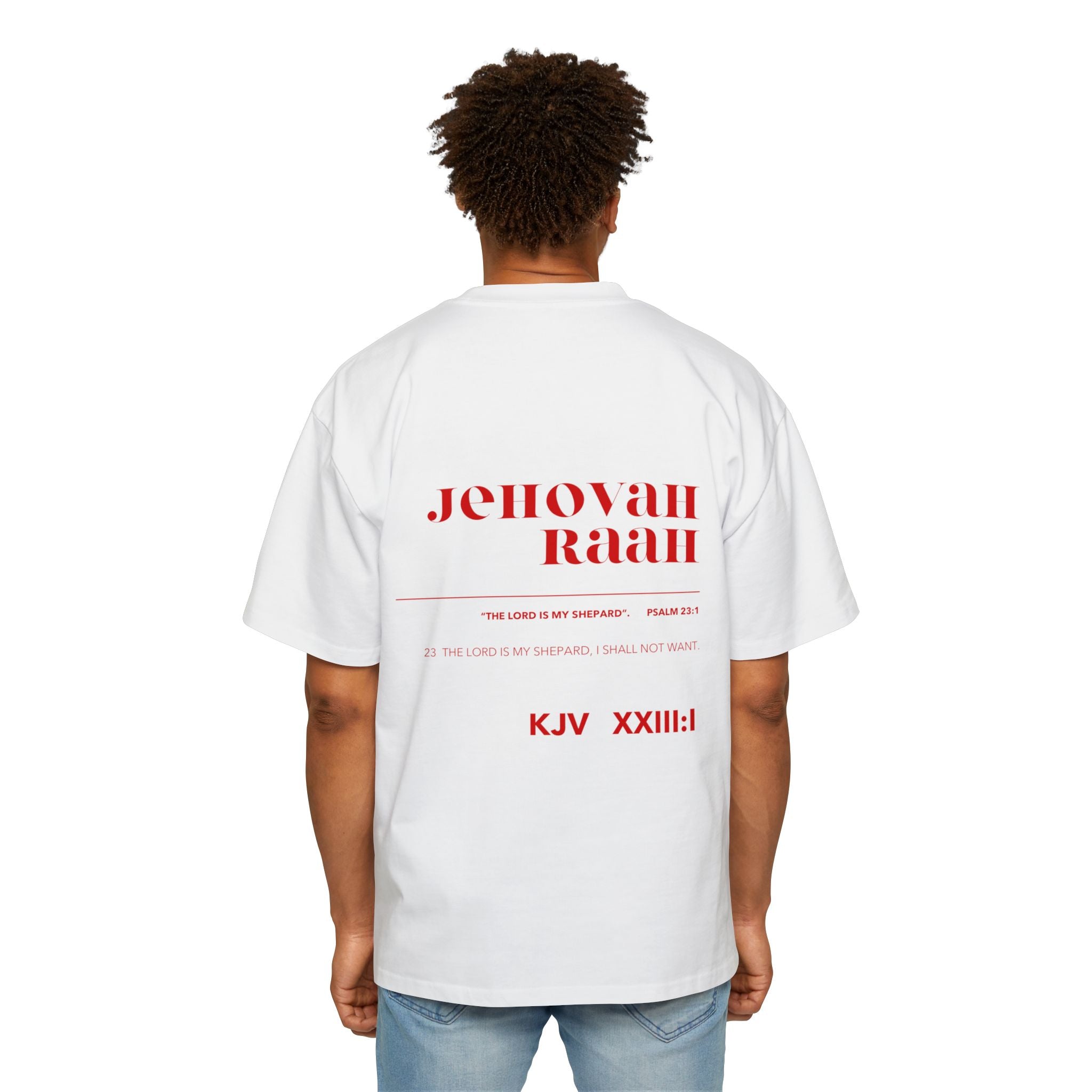 Jehovah RAAH Heavy Oversized Tee