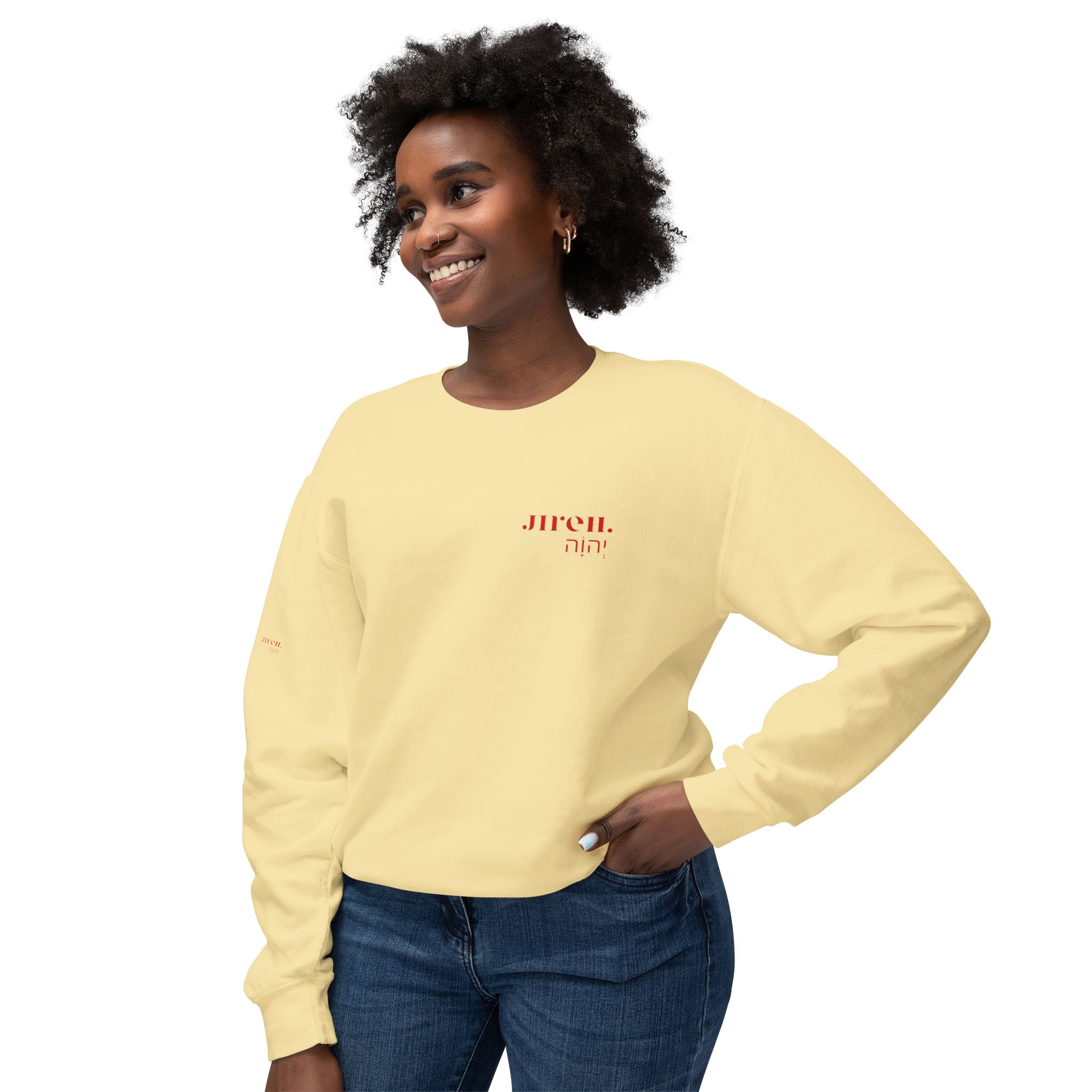 JIREH Lightweight Crewneck Sweatshirt