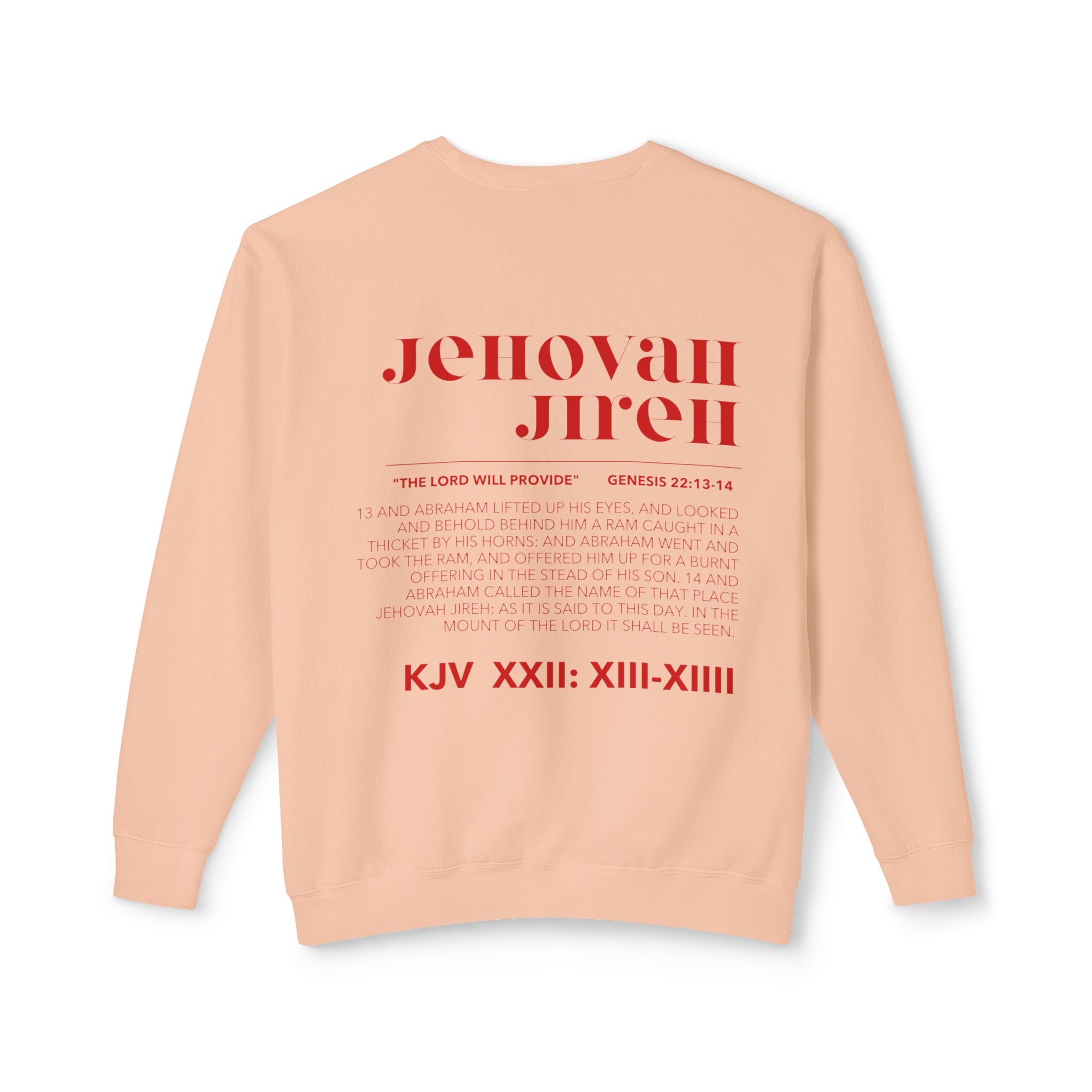 JIREH Lightweight Crewneck Sweatshirt