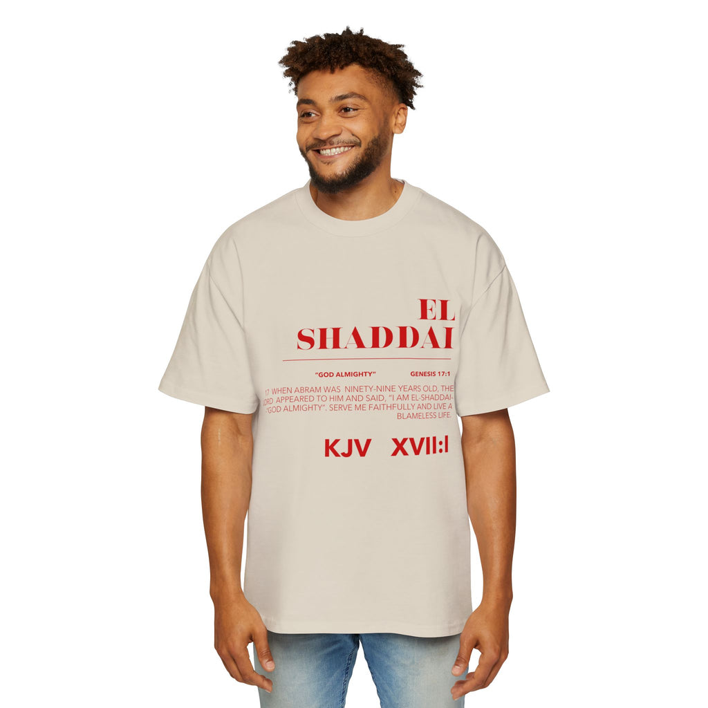 EL SHADDAI Heavy Oversized Tee